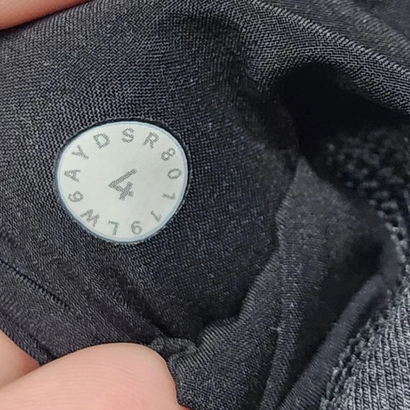 Lululemon Hello Sunday Crop in Heathered Mod Black - Size 4 - Picture 7 of 7